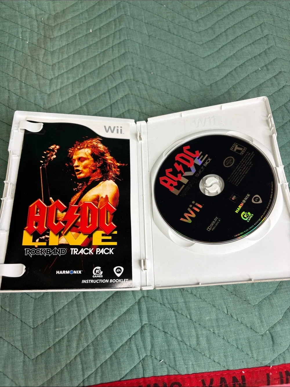 AC/DC Live Rock Band Track Pack - Black Game Case